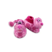 Nickelodeon Blue's Clues \u0026 You Magenta Female Toddler Plush 3D Sock Top Slippers CH89307